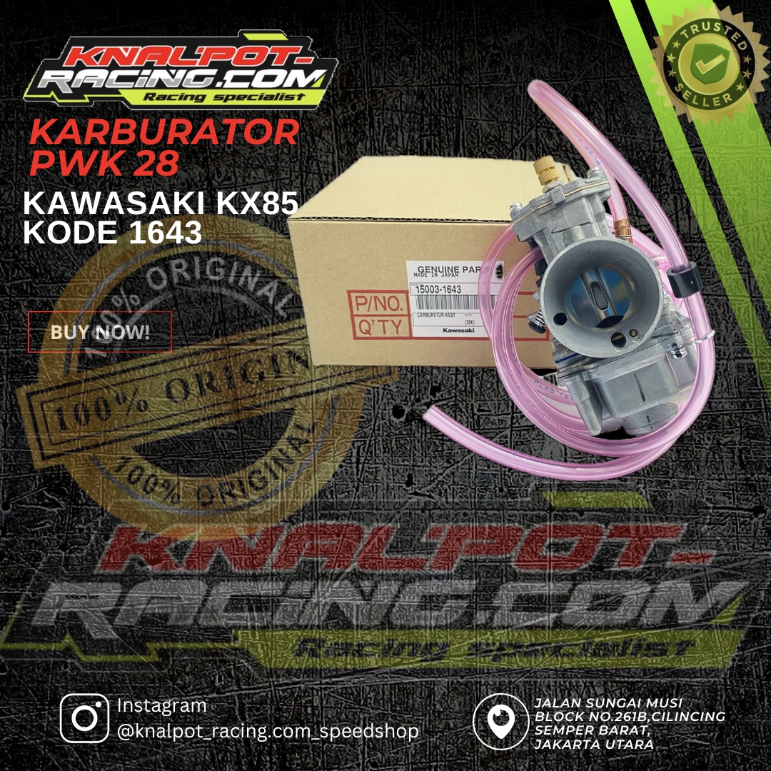 KARBURATOR PWK 28 KAWASAKI KX100 KODE 1643